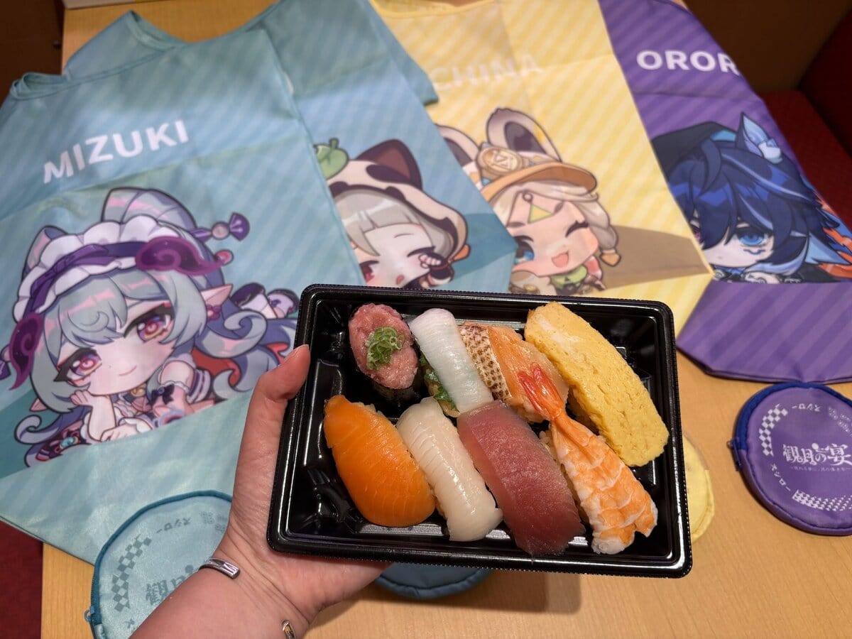 スシローで推し活！原神コラボ限定ピック・カード・フィギュアを一挙