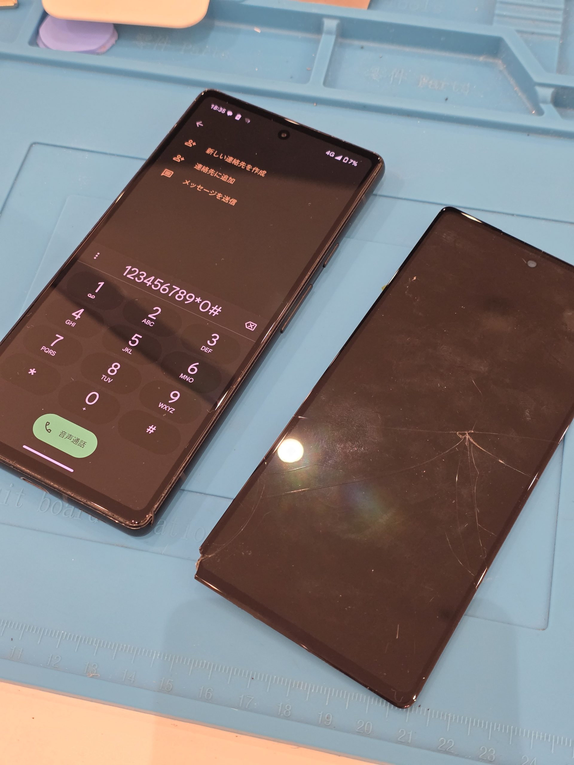 東郷店】操作不能になったGoogle Pixel 6aの画面交換【愛知県豊田市