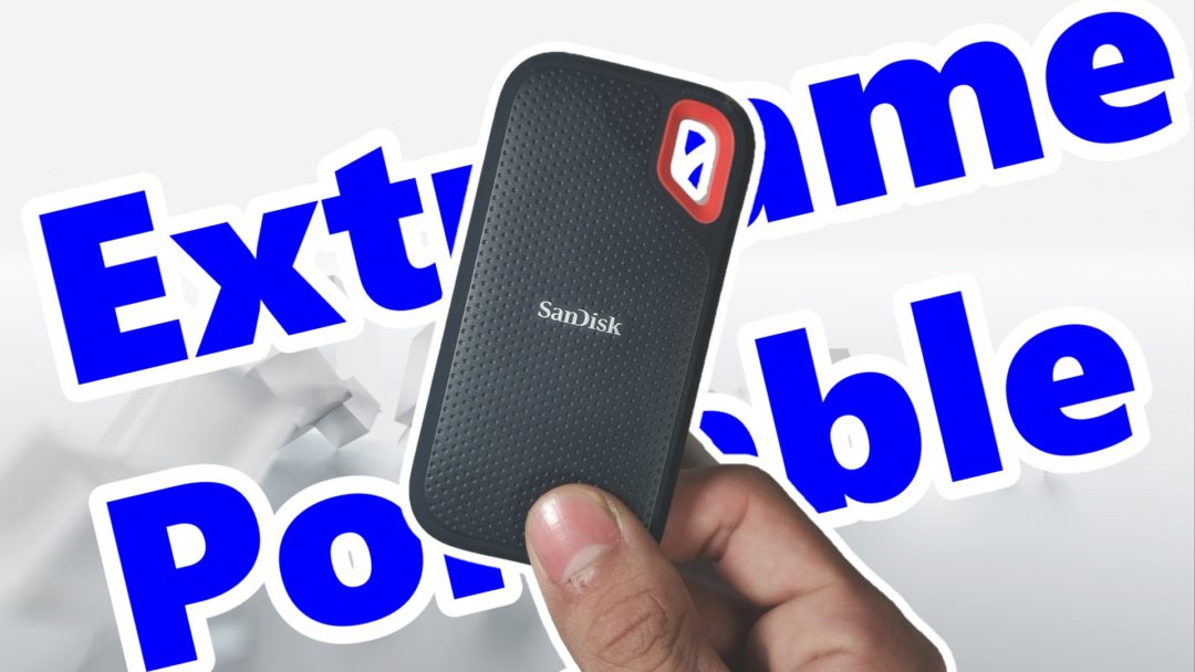スマホでもそのまま使える超高速SSD「Sandisk Extreame Portable」を