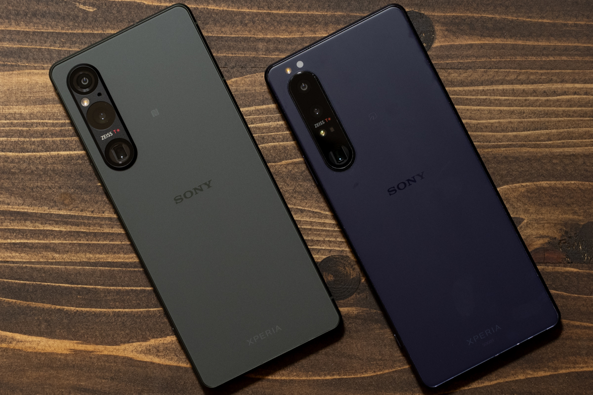 本日発売「Xperia 1 V」公開市場版 限定色「カーキグリーン」、早速