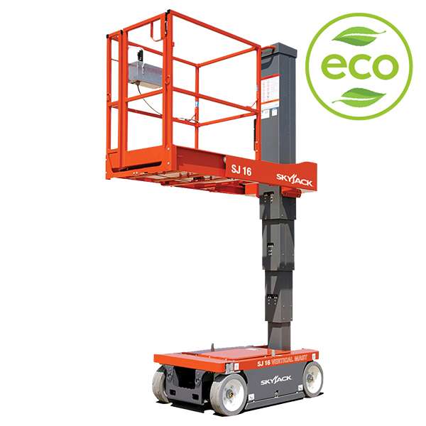 Skyjack SJ16 (WH 6.7m) Electric Mast Lift | Powered Access