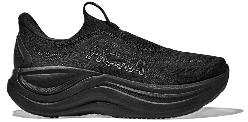 Women's HOKA SKYWARD LACELESS (B Width) W-1168877 BBLC - BLACK