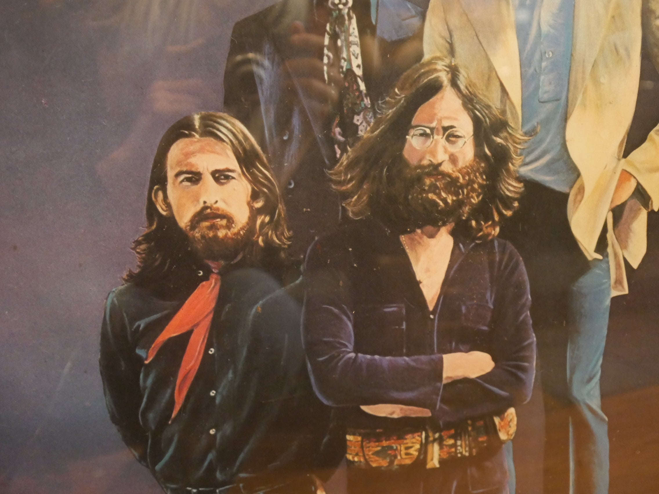 横尾忠則 【The Beatles】大判ポスター 額付き 1973年 – smileantiques