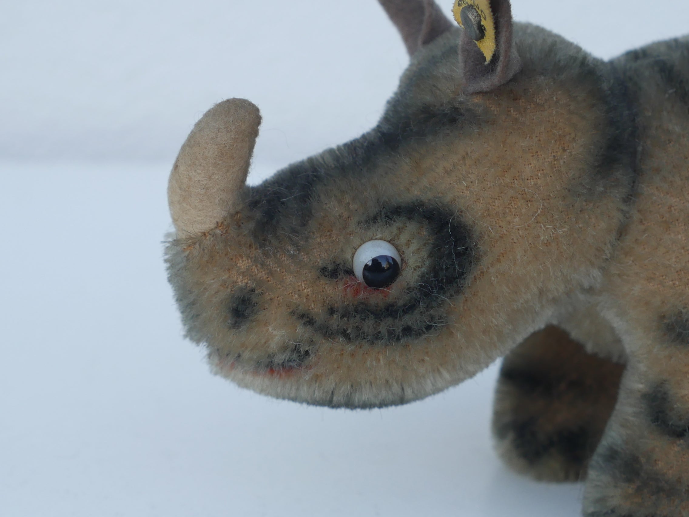 Steiff【Nosy】14cm 1959年～1967年代 ヴィンテージ 黄色タグ シルバー