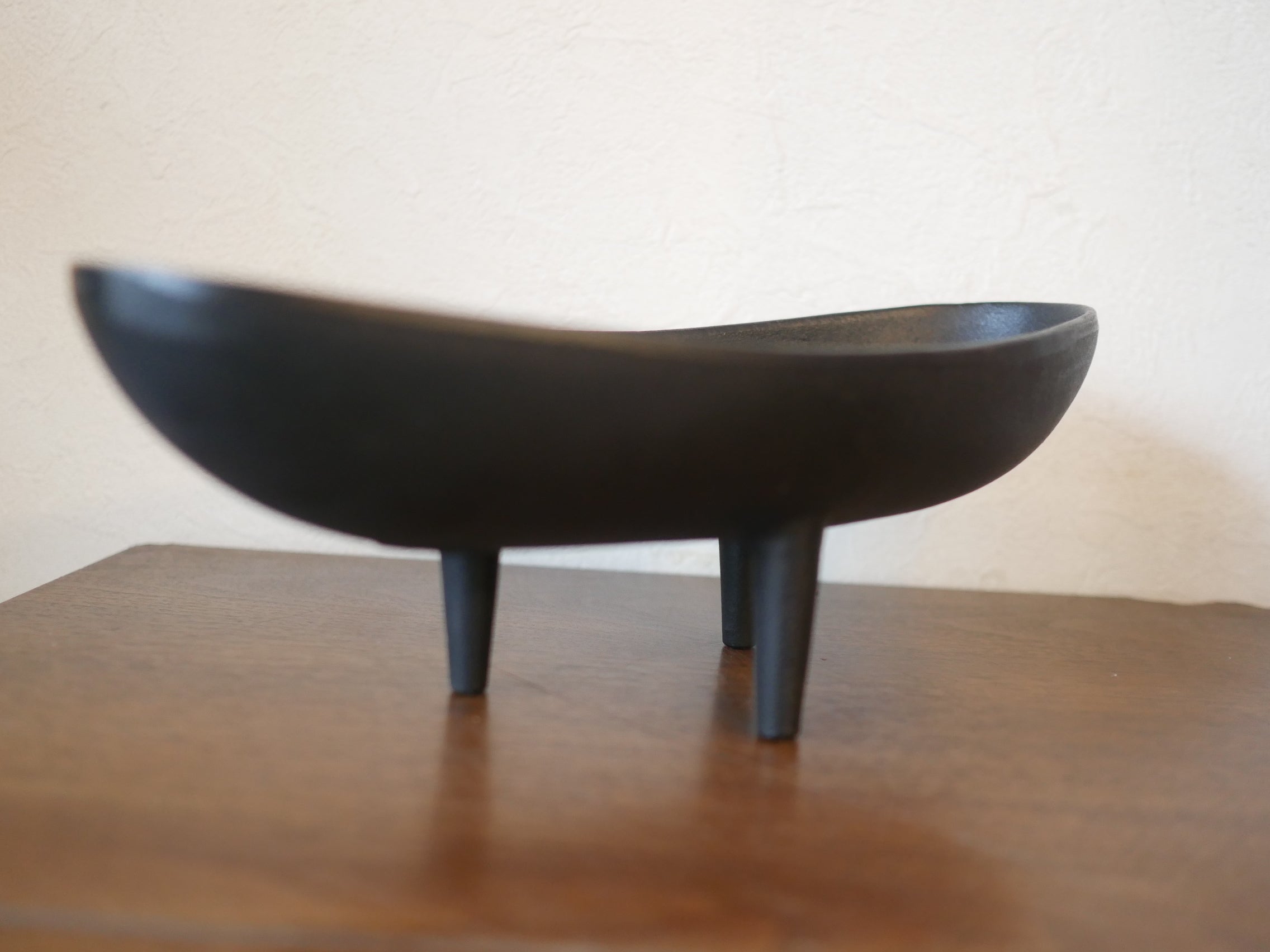 南部鉄器 盛栄堂 三つ足水盤 未使用美品 ヴィンテージ デッドストック