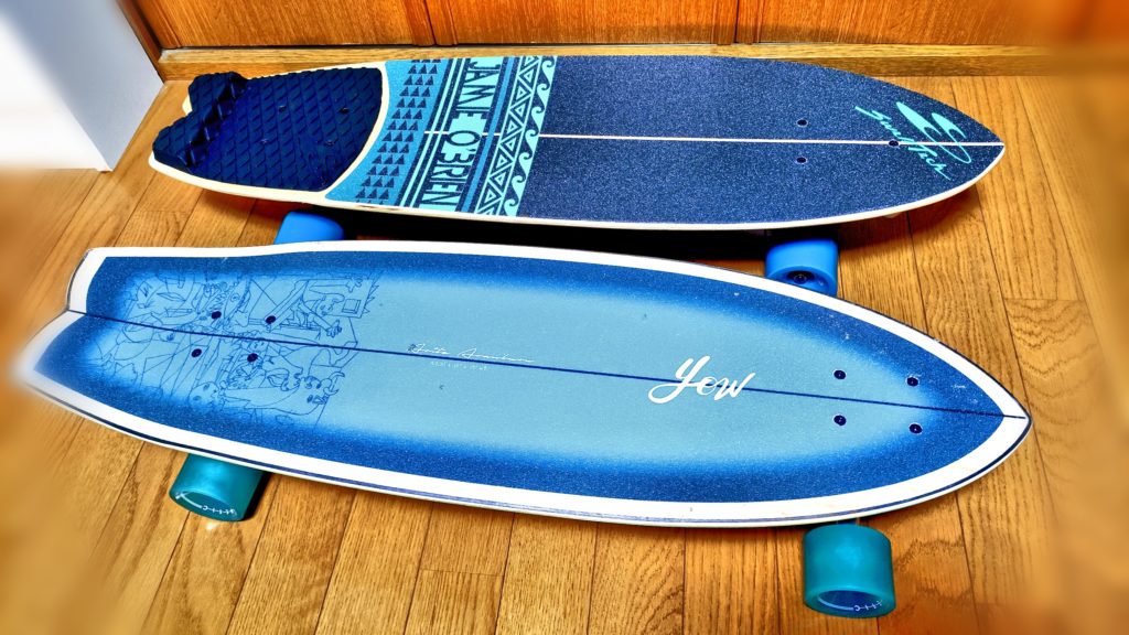 SwellTech サーフスケートをレビュー Yow、Carverと比較 断トツ楽し