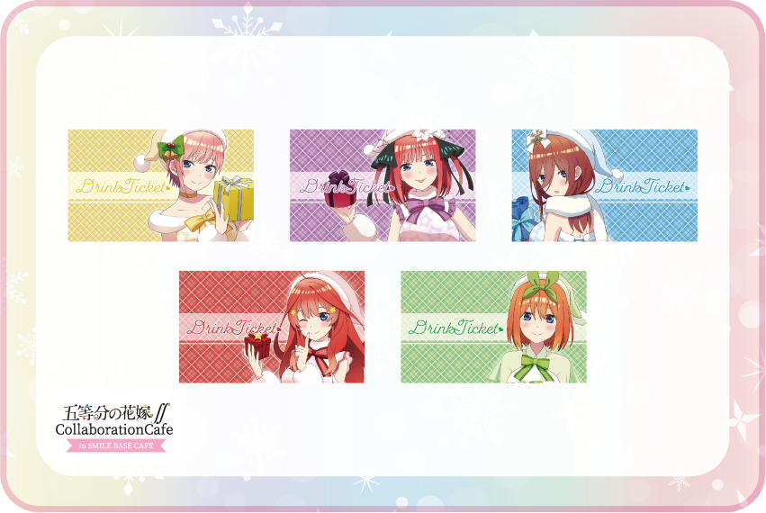 心斎橋】「五等分の花嫁∬」Collaboration Cafe 開催！｜SMILE BASE CAFE
