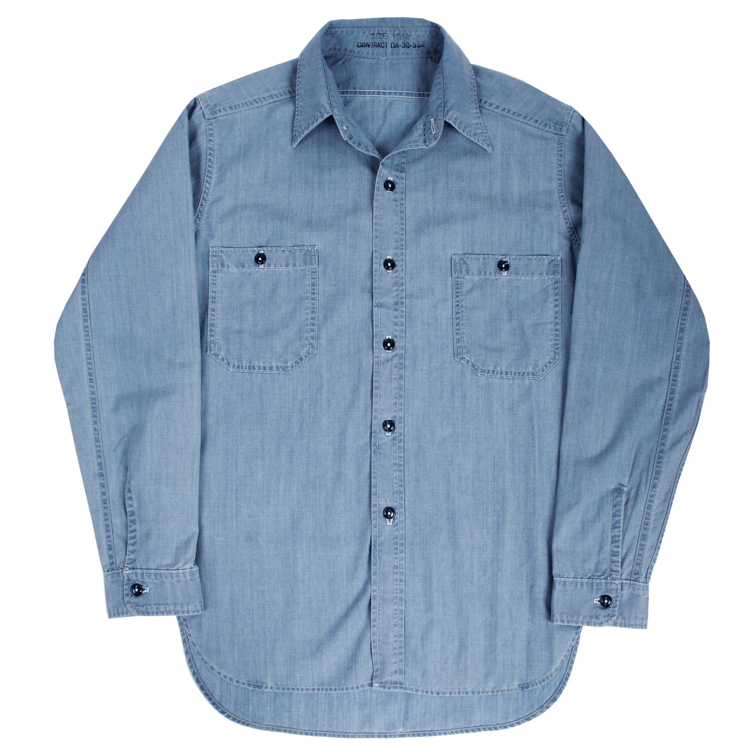 LATE WWII US NAVY CHAMBRAY SHIRTS – SMW