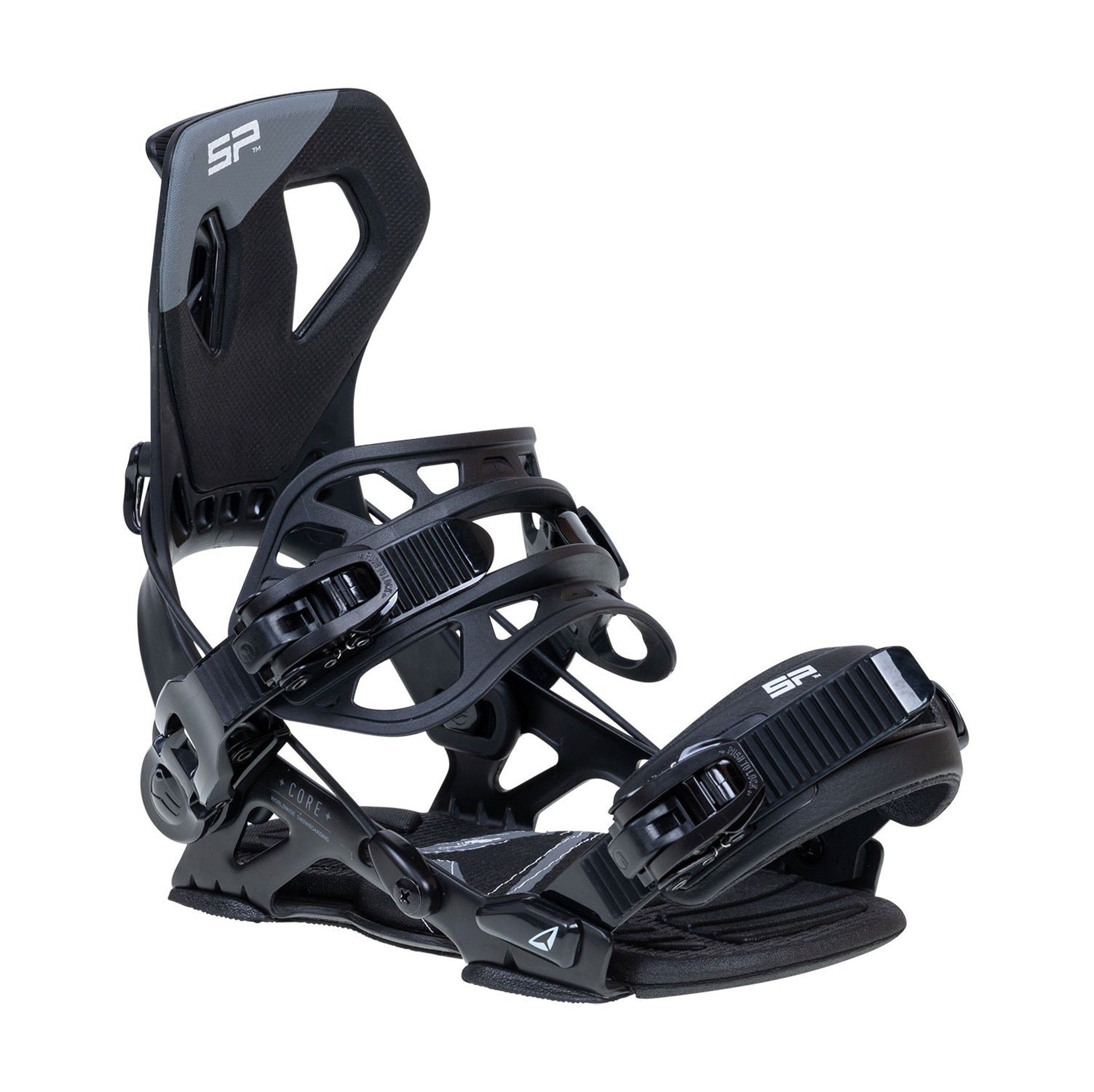 SP Core Multientry Black Bindings | The #1 snowboard shop of EU