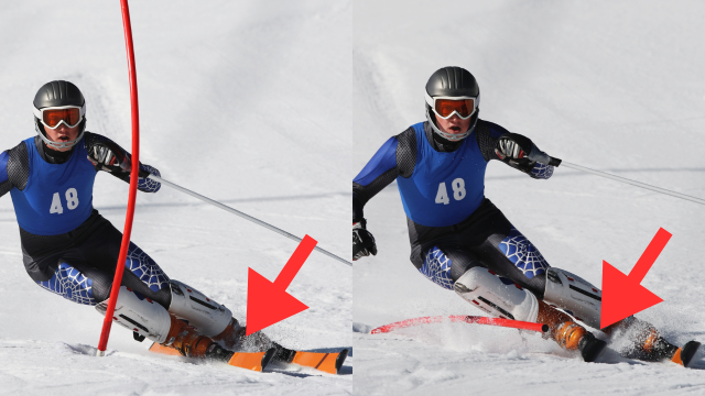 アルペンスキースラロームテクニック