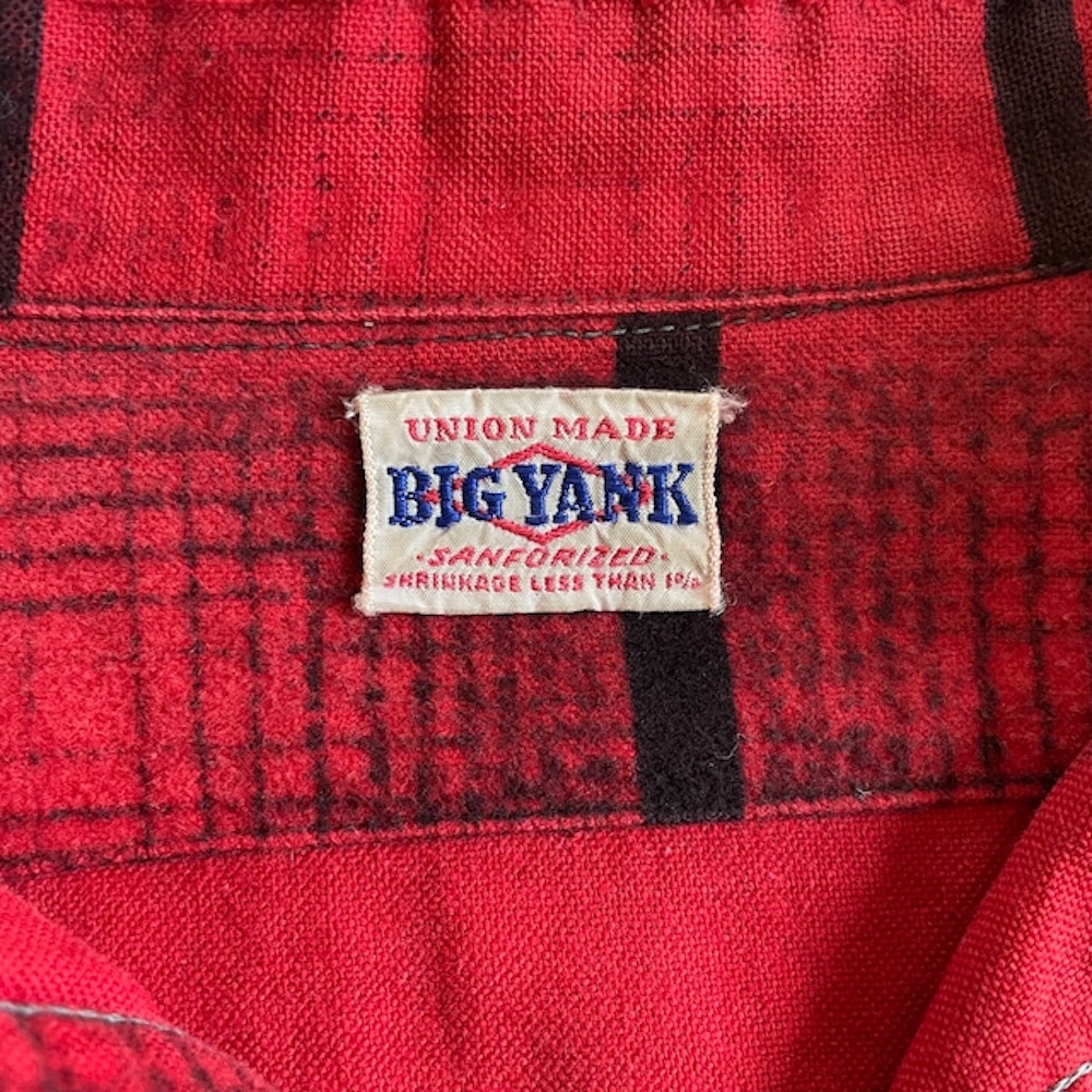 BIG YANK 50S カットオフプリントネルシャツ - 大阪 Snap Magazine