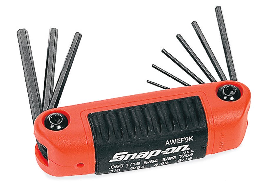 8 pc TORX®/Hex Folding Key Set - Snap-on Industrial