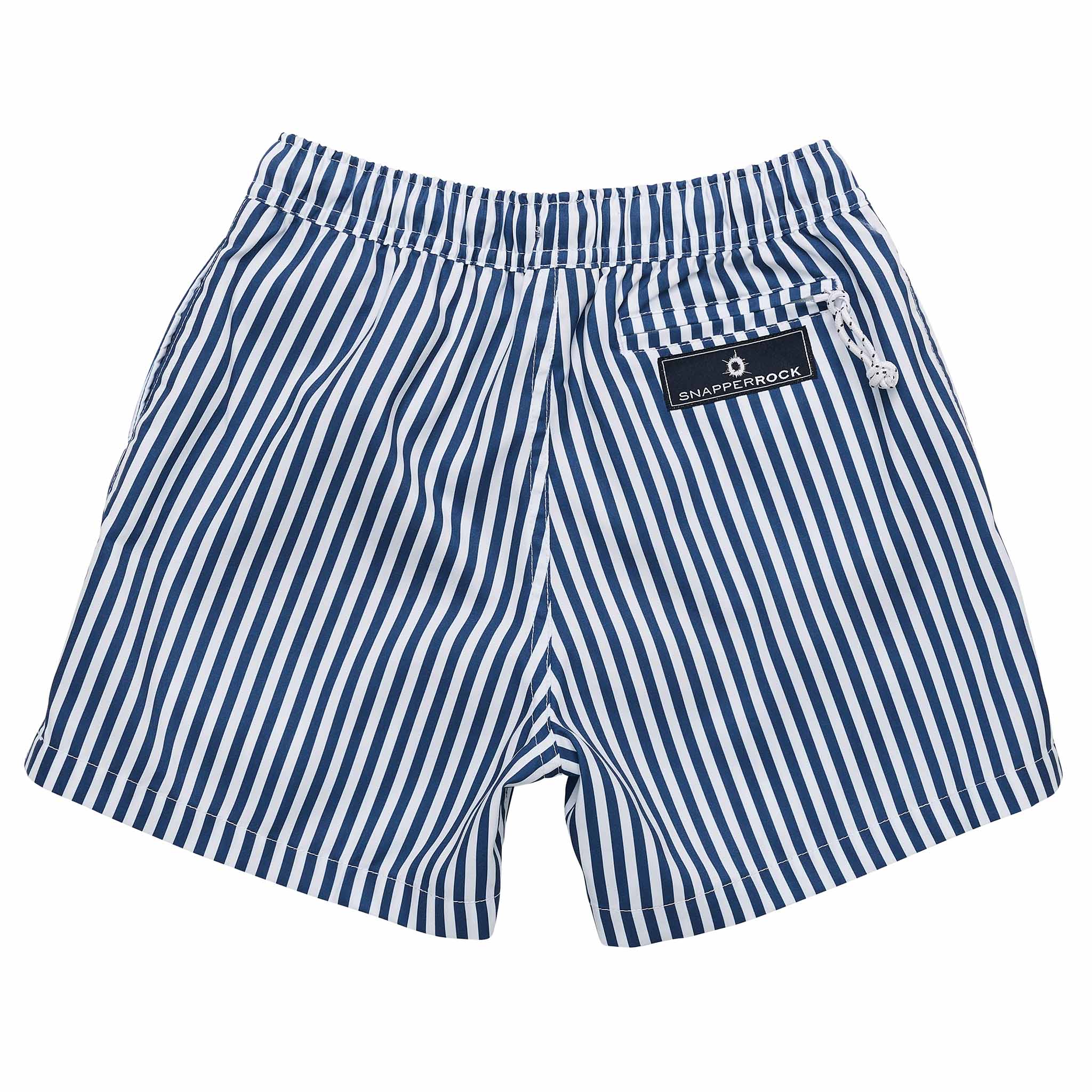 Denim Stripe Comfort Lined Swim Short | Snapper Rock