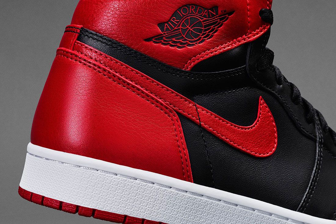 Air Jordan 1 High Retro (2016 Bred) - Releases