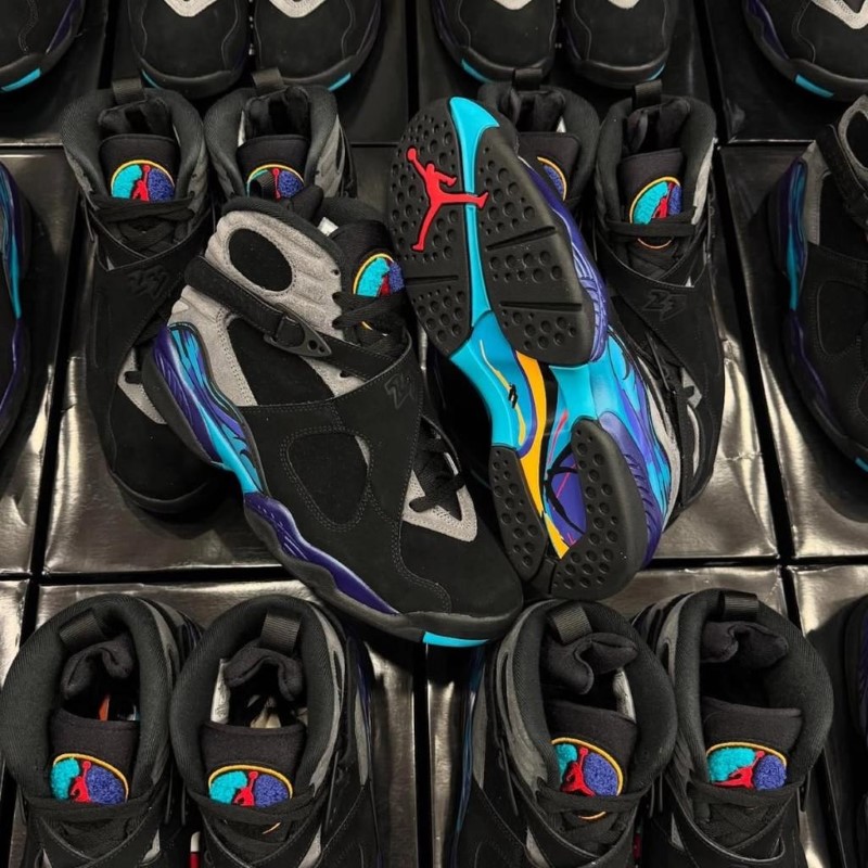 7月19日発売｜Air Jordan 8 “Aqua”の定価・抽選・販売店舗情報