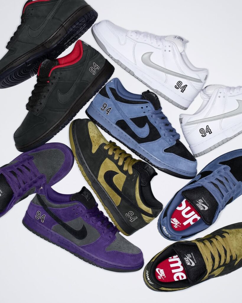9月4日,6日発売｜Supreme x Nike SB Dunk Low の定価・