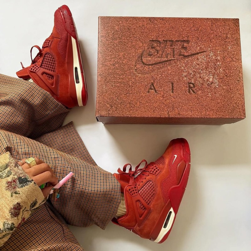 3月14日発売｜Nigel Sylvester x Air Jordan 4 “Brick by Brick”の