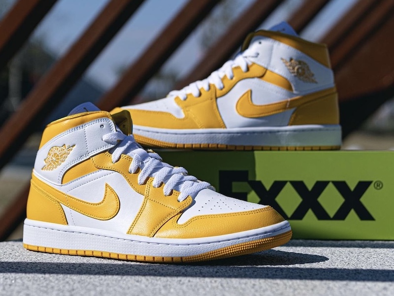 8月17日発売【WMNS Air Jordan 1 Mid “University Gold”】ポジティブな