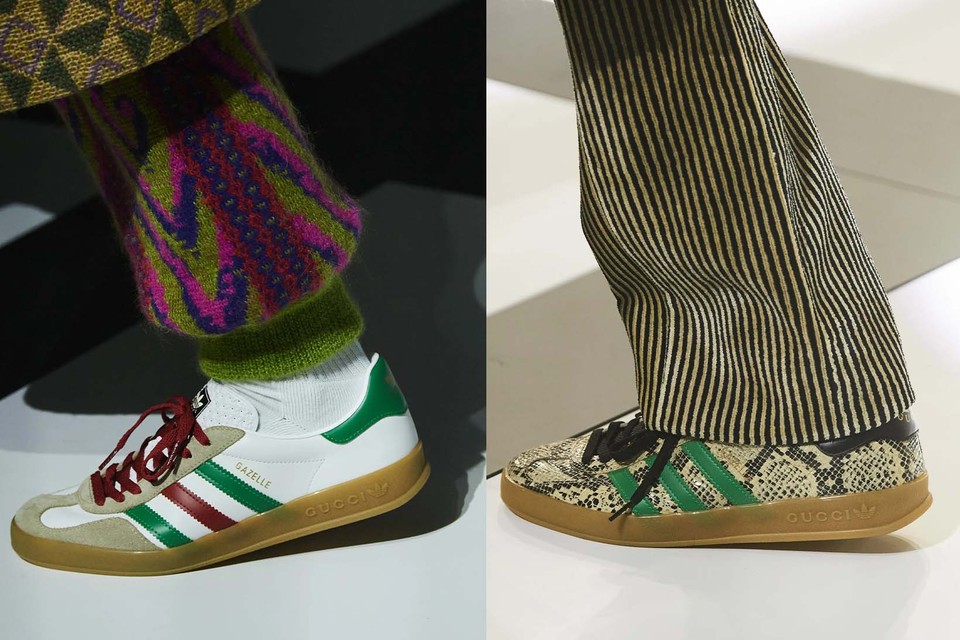 GUCCI x adidas コラボスニーカー】グッチの世界観で彩られた