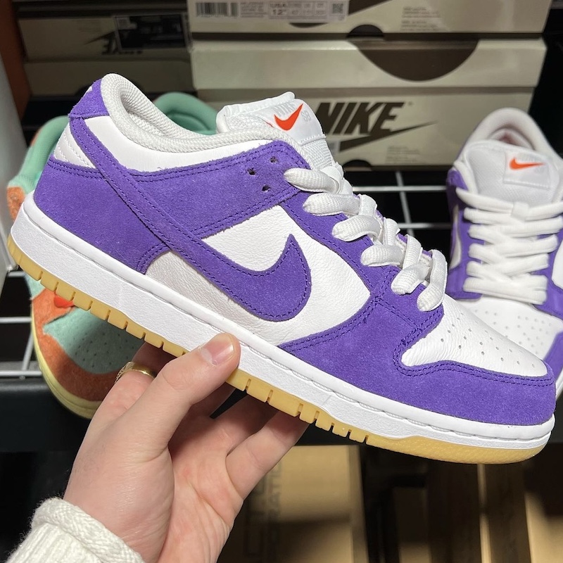 2023年発売【Nike SB Dunk Low “Court Purple”】オレンジレーベルから