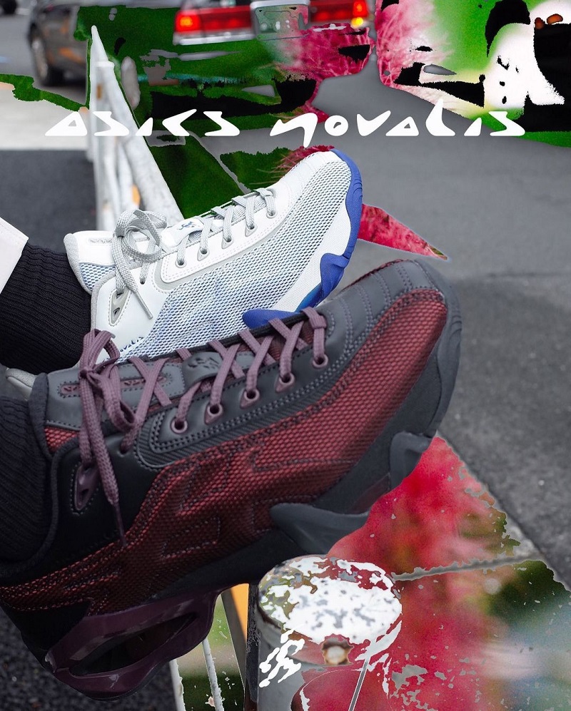 5月18日発売【Kiko Kostadinov x Asics GEL-Novalis Teremoa】大胆な