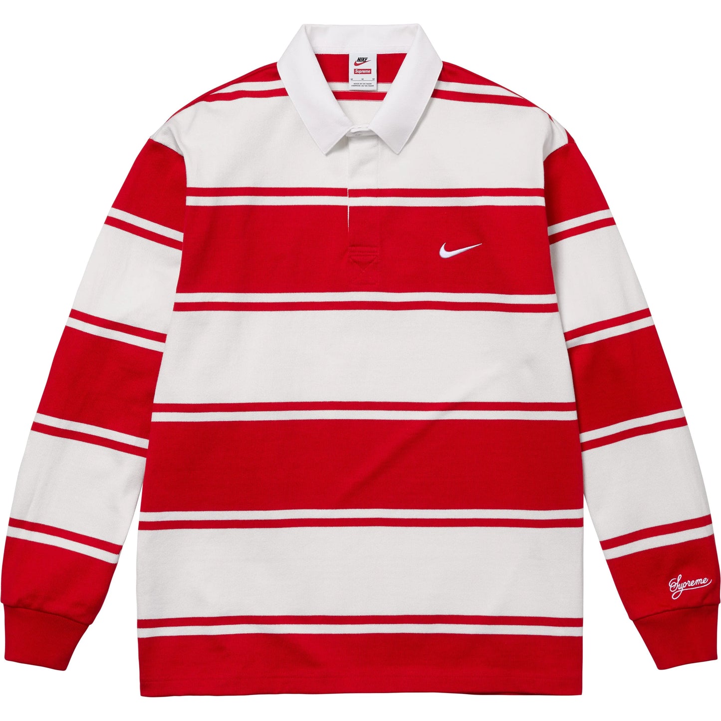Supreme x Nike Stripe Rugby 
