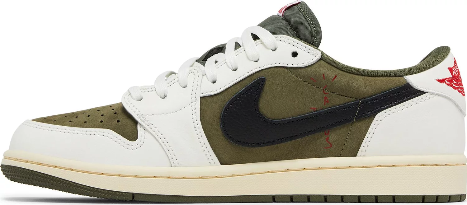 Jordan 1 Low OG SP Travis Scott Medium Olive