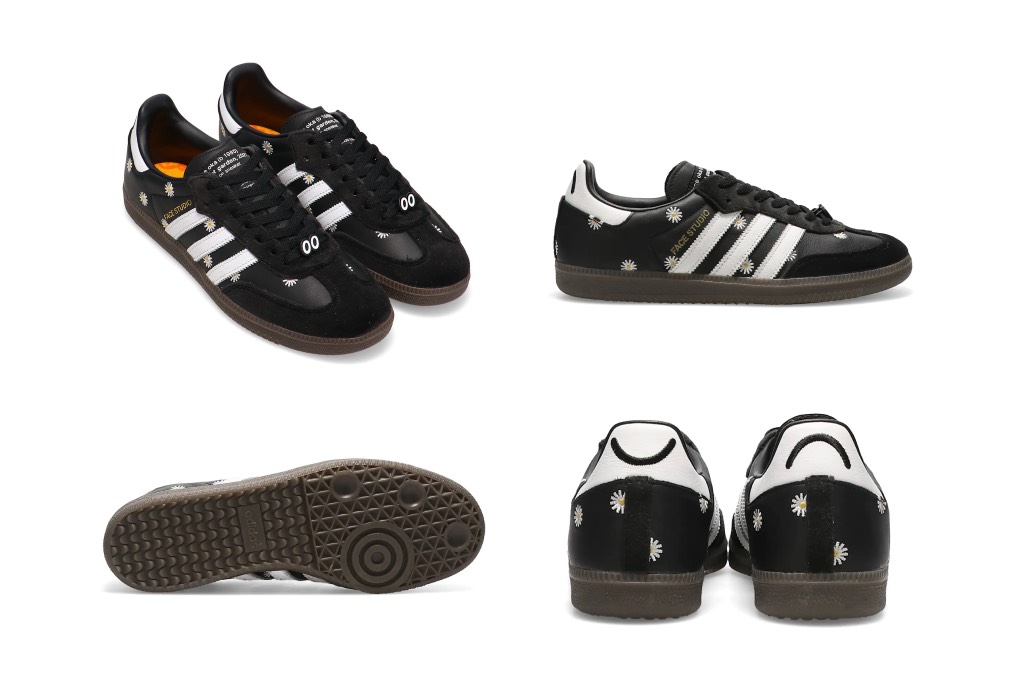 First Look: atmos x Face Studio x adidas Samba | SNKRDUNK Magazine