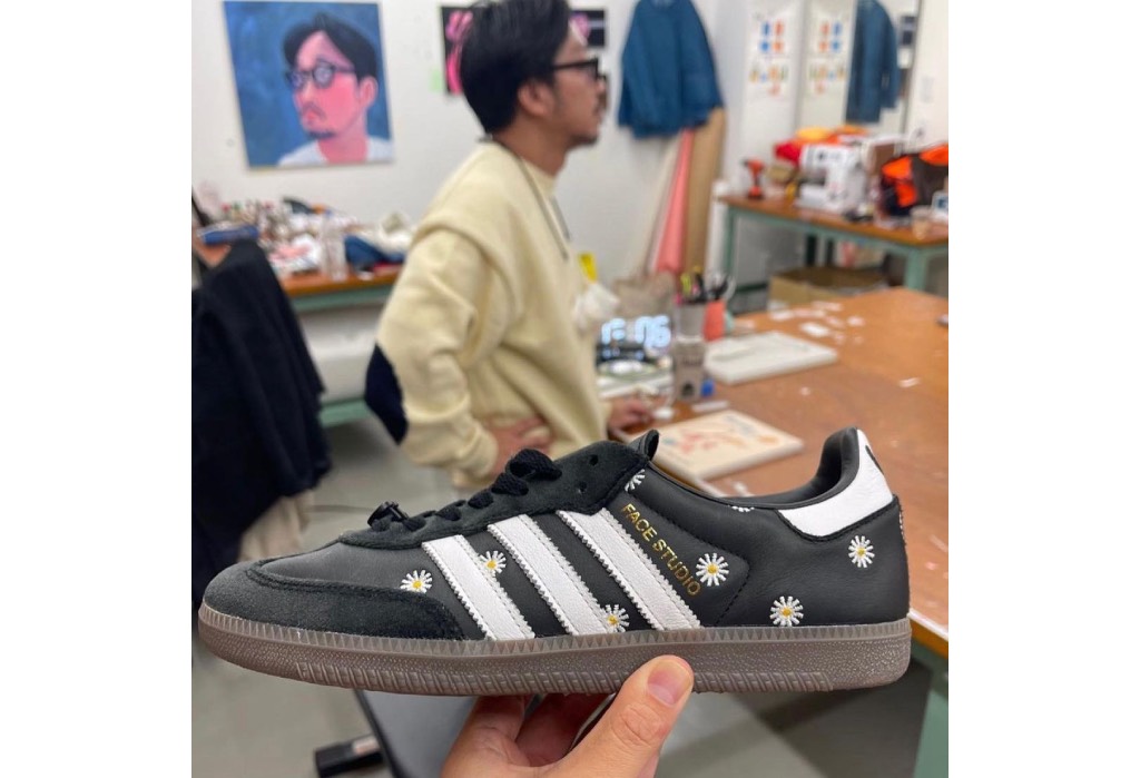 First Look: atmos x Face Studio x adidas Samba | SNKRDUNK Magazine