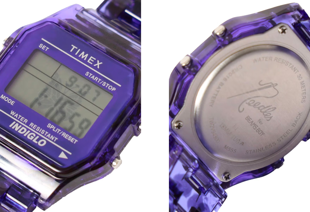 Needles x BEAMS BOY x Timex Classic Digital Release Date