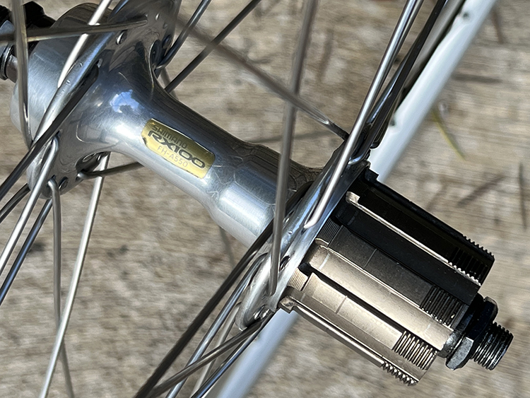 Road Bicycle wheels built with Shimano RX-100 hubs - South Salem