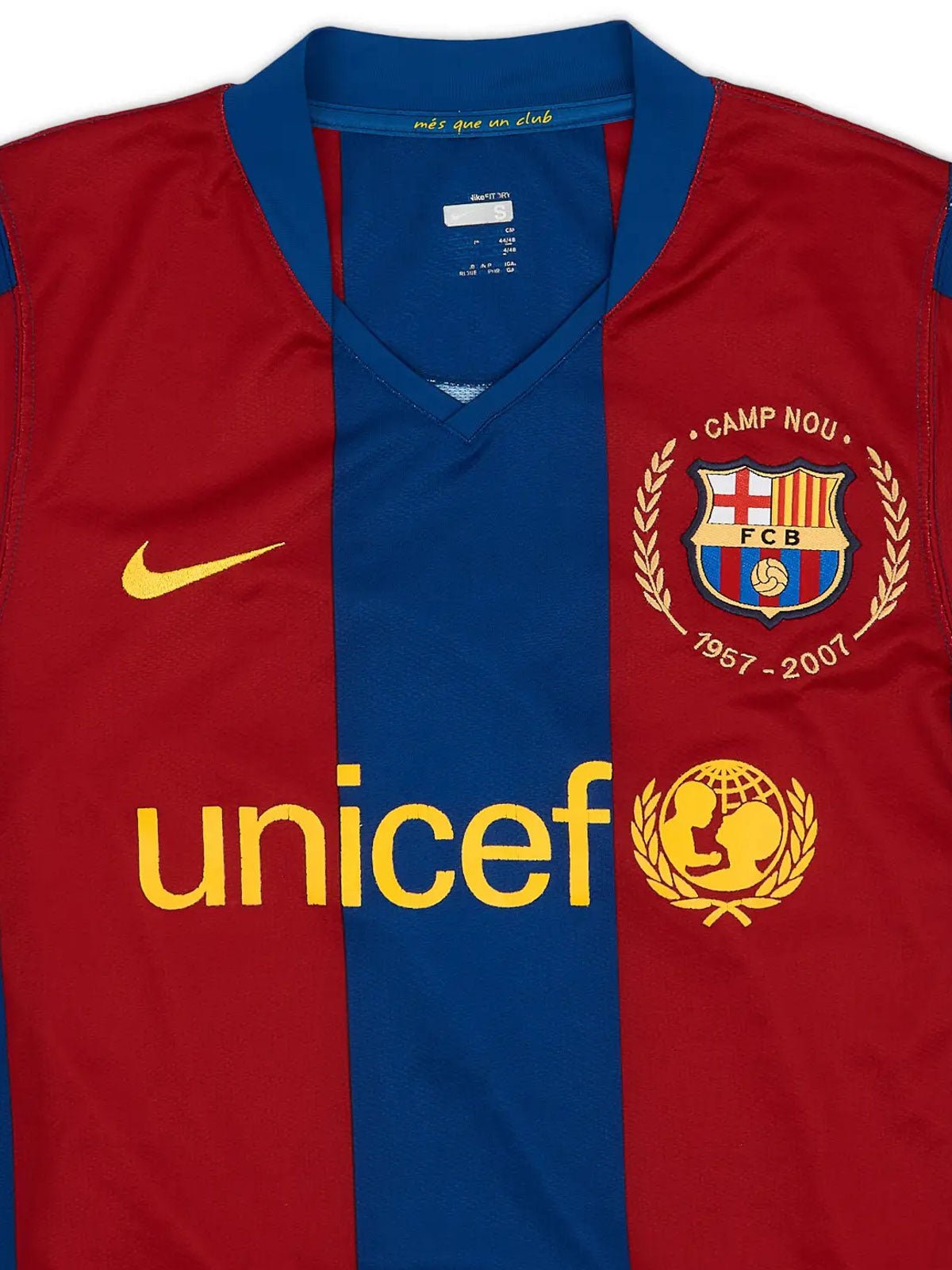 07/08 バルセロナ ホーム ユニフォーム メッシ 19番 - クラシック