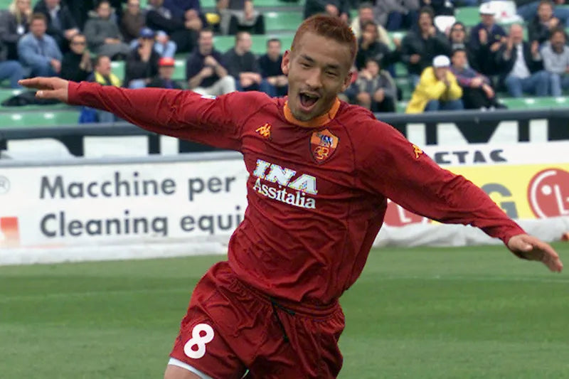 2000-01年 ASローマ ホームユニフォーム 中田英寿 #8-KICKO – Kicko