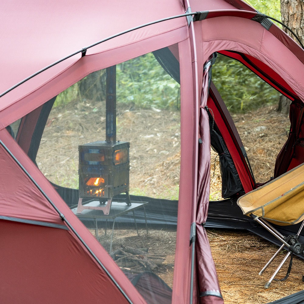 T-Brick Mini 2.0 薪ストーブ| チタンストーブ 拡張ストーブVer