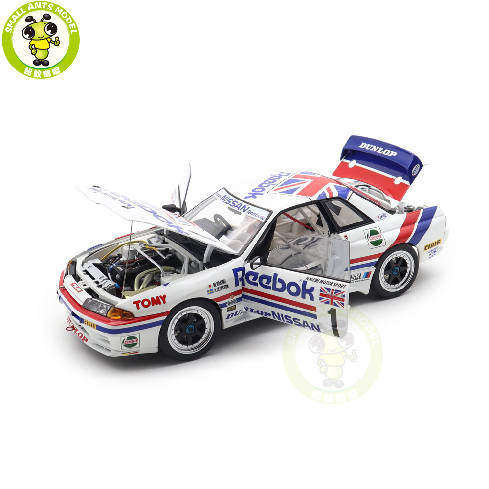 1/18 Autoart 89081 Nissan Skyline GT-R（R32）Group A 1990 Reebok