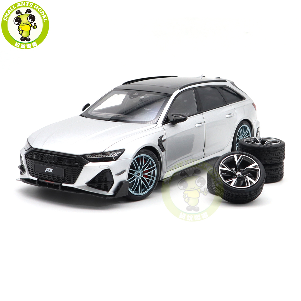 1/18 ABT Audi RS6-R RS6 C8 2020 Polar Master Diecast Model Toy