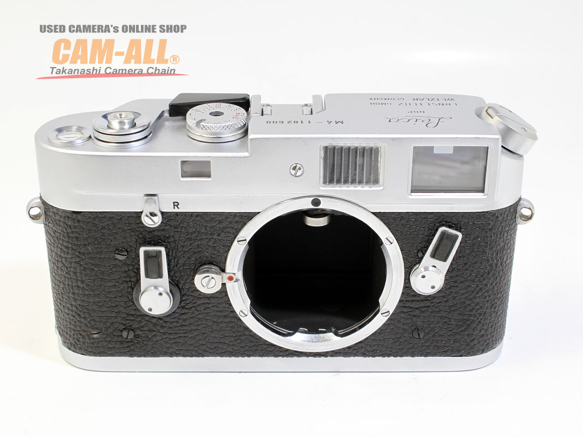 中古 ライカ M4シルバーボディ 程度：AB+（良品プラス）