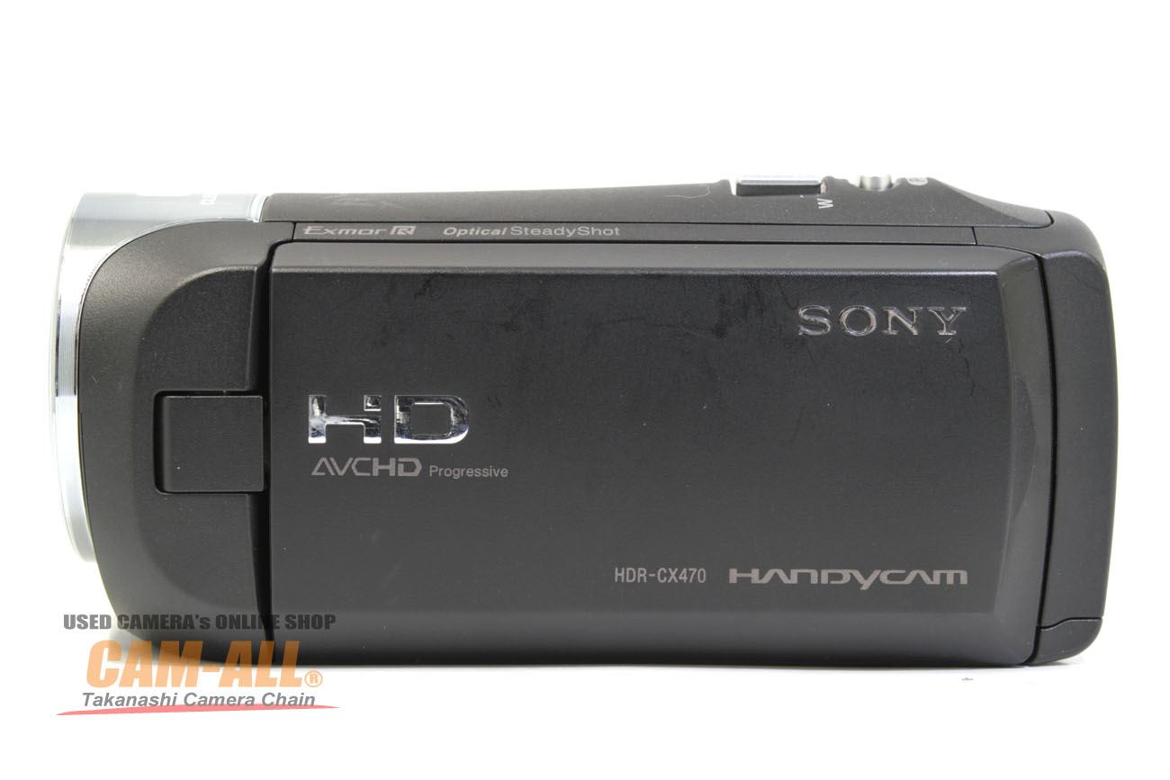 中古 ソニー ハンディカム HDR-CX470 程度：AB-(良品マイナス)
