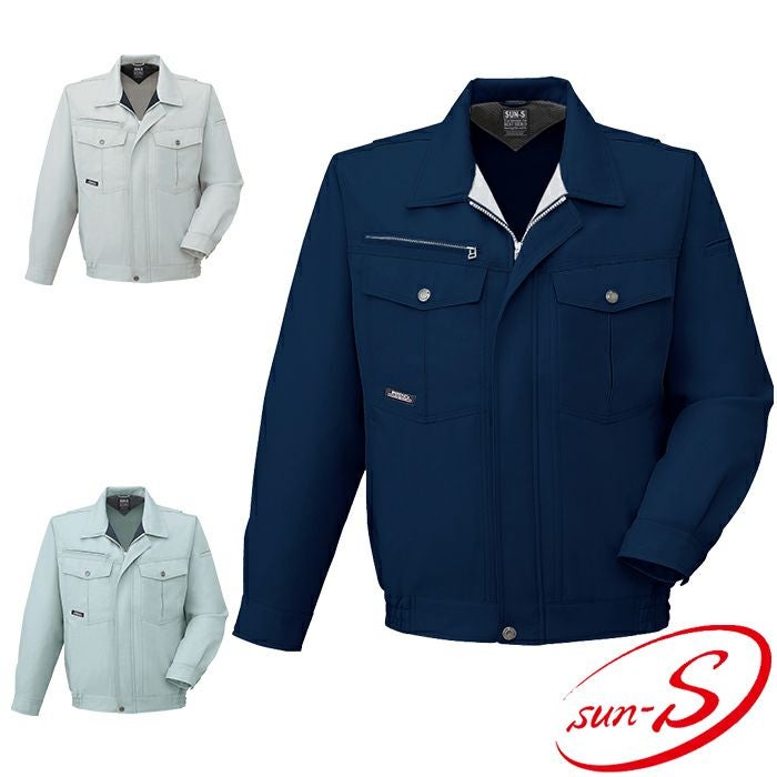 WA20661 長袖ブルゾン SUN-S サンエス 秋冬 作業服 SS～8L