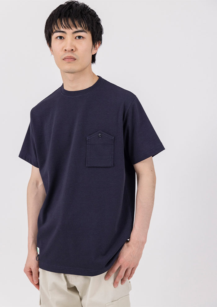 BEAMS DESIGN|4715-52 長袖Tシャツ 胸ポケット付き|作業服専門店SSS