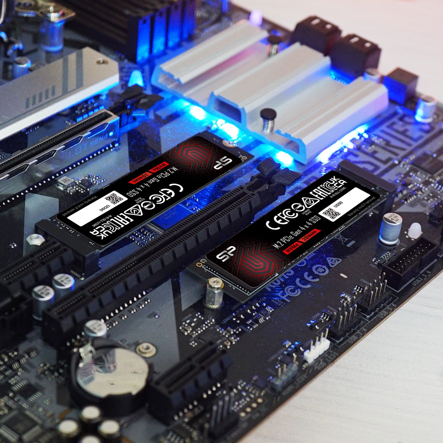 Silicon Power UD90 500GB PCIe NVMe Gen4x4 M.2 2280 Internal Solid