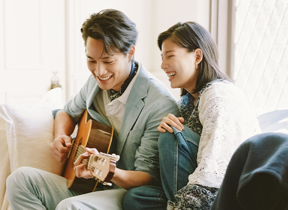 石井杏奈と鈴木伸之がふたりで過ごす、「ポロ ラルフ ローレン」の春の