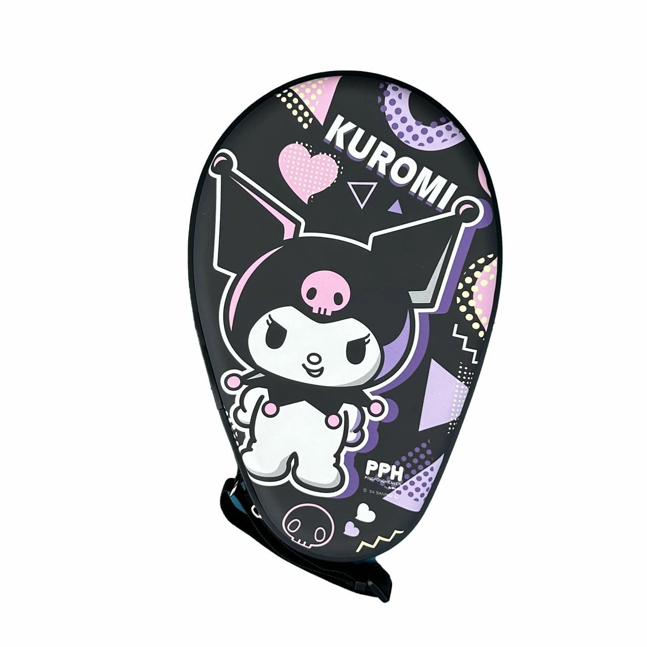 三英(SAN-EI) 卓球ラケットケース クロミ サンリオ コラボ ブラック