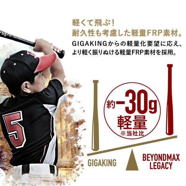 ミズノ(MIZUNO) 少年軟式用バット ビヨンドマックスレガシー 1CJBY172