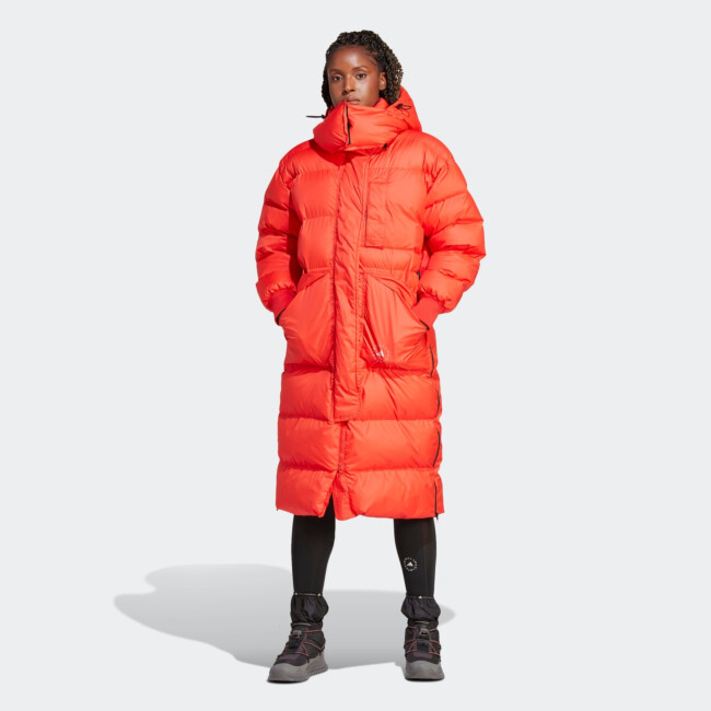 ADIDAS BY STELLA MCCARTNEY WOMENS TRUENATURE LONG PADDED JACKET