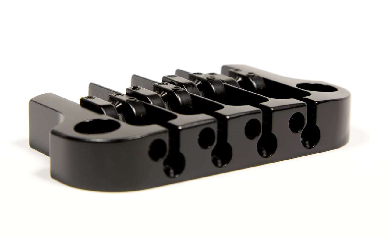 Hipshot Supertone 4-string Bass Bridge Gibson/Epi 3 point Black