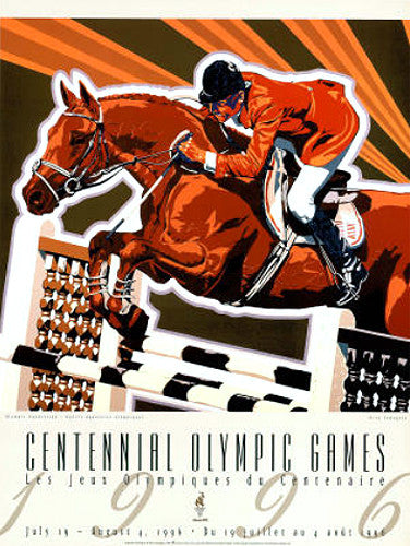 Atlanta 1996 Olympics Equestrian Show Jumping Official Event