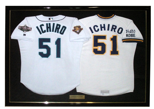 マルチイチローユニフォーム額装