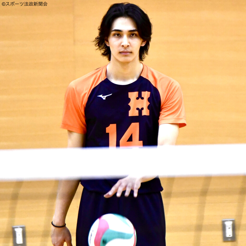 バレー】日本代表登録メンバー・高橋慶帆 法大で歩んだ「挑戦」の日々