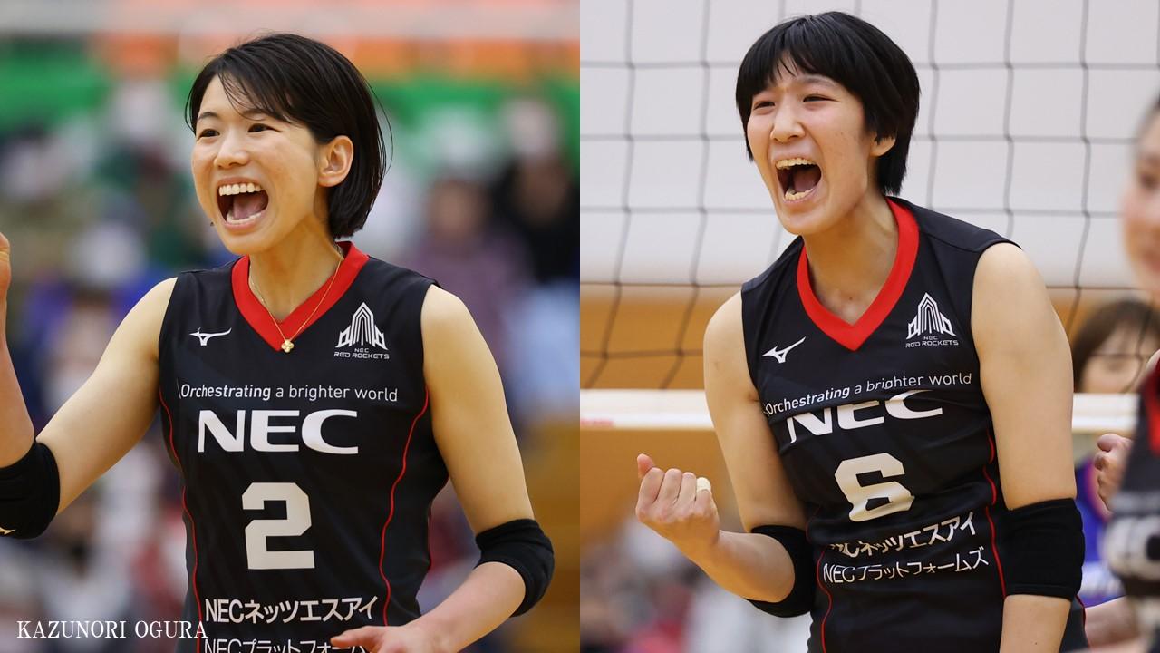 クルーの想いと共にファイナルステージへ！古賀紗理那選手と上野香織